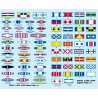 Trumpeter 6630 - WWII Signal flags decal 1:200