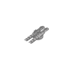 Shelf Oddity SO700159 – IJN Type 6 Double Tube 530 mm (1:700)