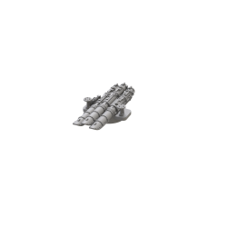 Shelf Oddity SO700162 – IJN Type 12 Triple Tube 610 mm (1:700)