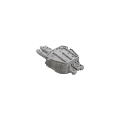 Shelf Oddity SO700164 – IJN Type 90 Mod.1 Triple 610 mm (1:700)
