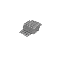 Shelf Oddity SO700167 – IJN Type 92 Mod.2 Quadruple 610 mm (1:700)