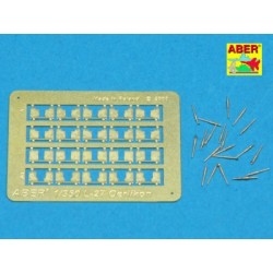 Aber S 1:350 L-027 – Canons 20 mm L/70 Oerlikon Mk.10 pour navires U.S. Navy