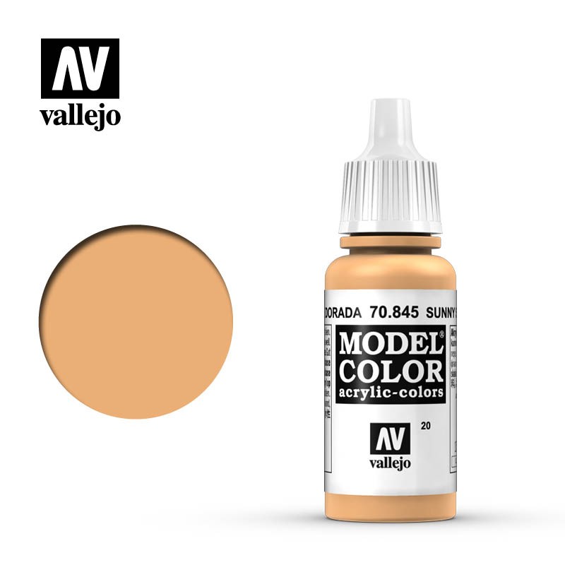 Vallejo 70.845 - Teint peau ensoleillé (17 ml)