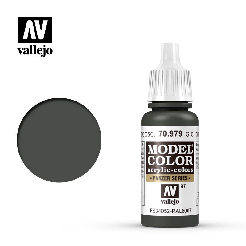 Vallejo	70.979	Camouflage Vert foncé (18ml)