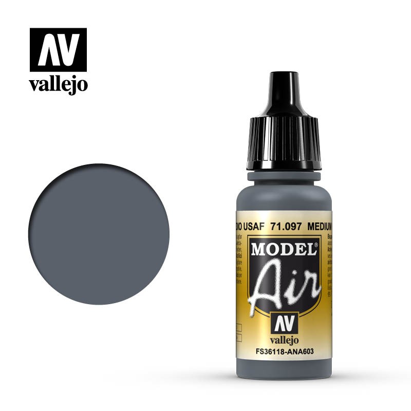 Vallejo 71.097 - Medium Gris Navire De Combat (17 ml)