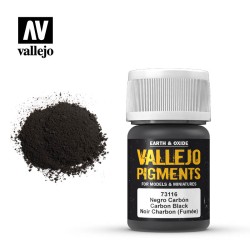 Vallejo 73.116 – Pigment Noir Charbon (35 ml)