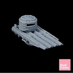 Shelf Oddity - SO700198 - 1:700 USN Quadruple 21 pouces Mk14 et Mk15 Support de tube lance-torpilles