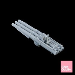 Shelf Oddity - SO700200 - 1:700 USN Triple support de tube lance-torpilles de 21 pouces